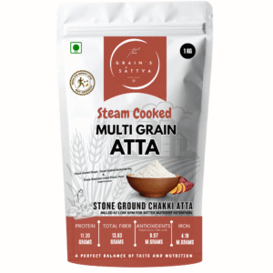 <div>Steam Cooked Multi Grain Atta with Veggie Blend</div> NATURAL ANTIOXIDENTS & PREBIOTICS