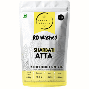 <div>Washed MP Sharbati Wheat Atta</div> THE VALUE THIS FLOUR DELIVERS