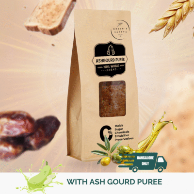 <div>100% Organic Wheat Bread</div> ASHGOURD PUREE