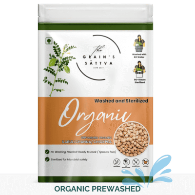 <div>Unpolished Organic Kabuli Channa</div> PREWASHED & STERILISED
