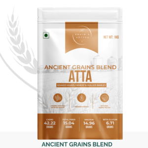 <div>ANCIENT GRAINS BLEND</div> FLOUR ROOTED IN HERITAGE